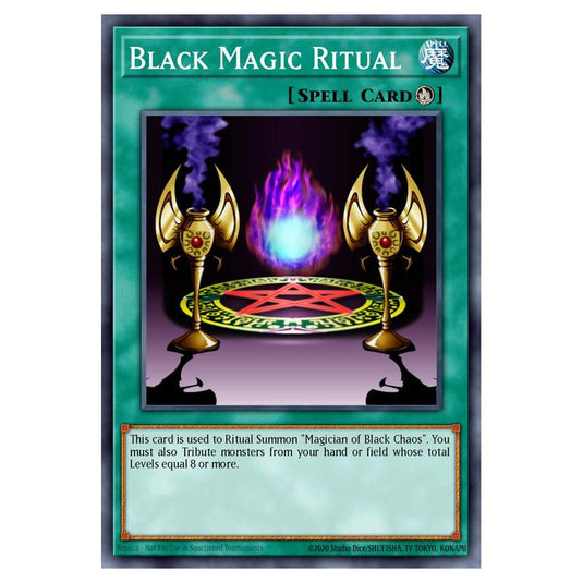 Yu-Gi-Oh! - Yugi's Legendary Decks - Black Magic Ritual (Common) YGLD-ENC32