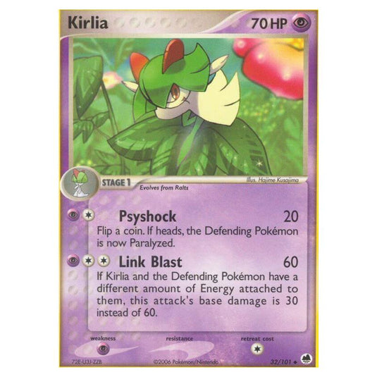 Pokemon - EX Dragon Frontiers - Kirlia - 032
