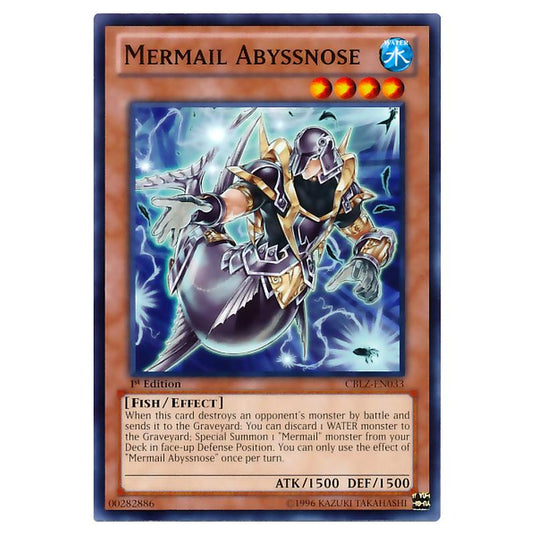 Yu-Gi-Oh! - Cosmo Blazer - Mermail Abyssnose (Common) CBLZ-EN033