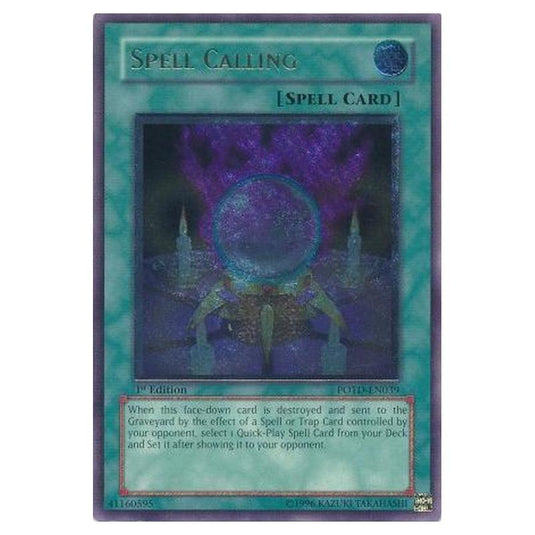 Yu-Gi-Oh! - Power of the Duelist - Spell Calling (Ultimate Rare) POTD-EN039