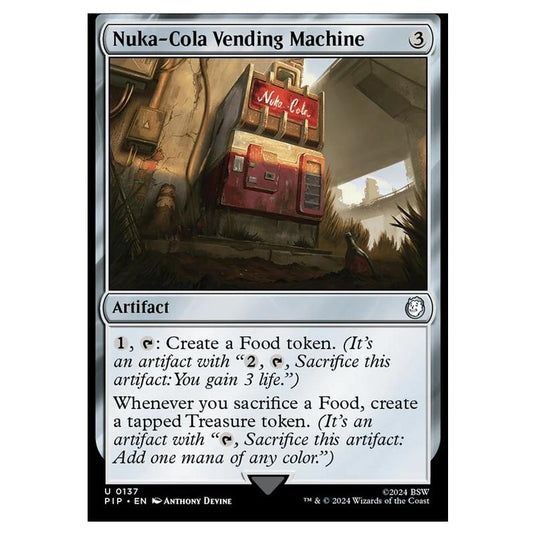 Magic The Gathering - Universes Beyond - Fallout - Nuka-Cola Vending Machine - 0137
