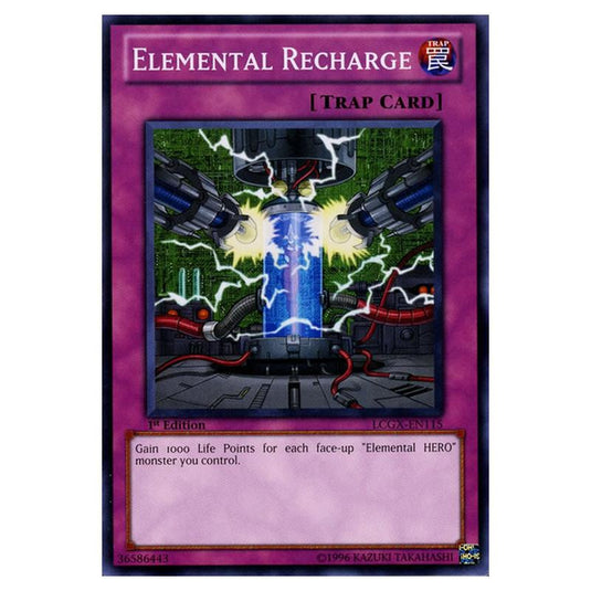 Yu-Gi-Oh! - Legendary Collection 2 - The Duel Academy Years Mega Pack - Elemental Recharge (Common) LCGX-EN115