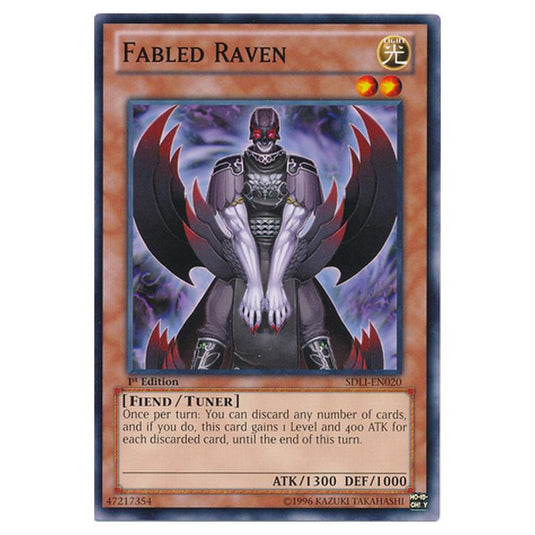 Yu-Gi-Oh! - Realm of Light Structure Deck - Fabled Raven (Common) SDLI-EN020