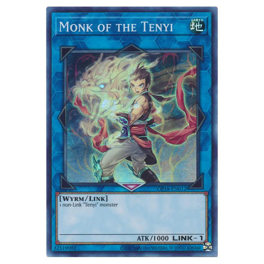 Yu-Gi-Oh! - OTS Tournament Pack 18 - Monk of the Tenyi (Super Rare) OP18-EN012