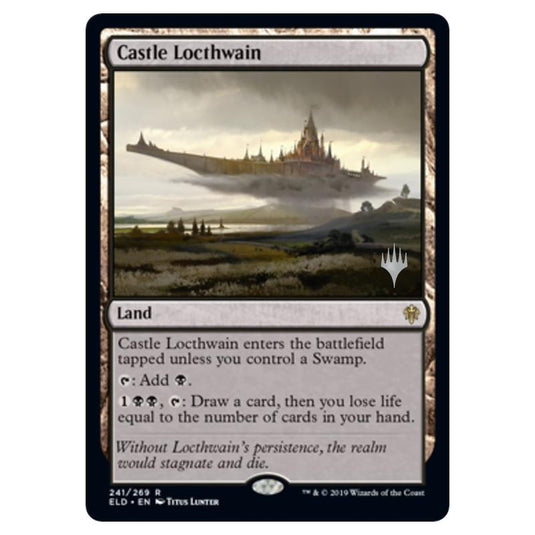 Magic The Gathering - Throne of Eldraine Promos - Castle Locthwain - 241/269