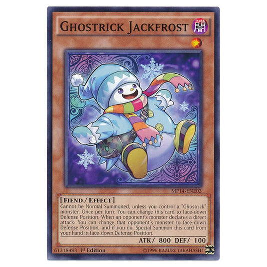 Yu-Gi-Oh! - 2014 Mega-Tin Mega Pack - Ghostrick Jackfrost (Common) MP14-EN202