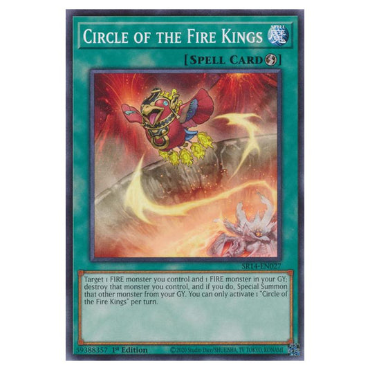 Yu-Gi-Oh! - Structure Deck - Fire Kings - Circle of the Fire Kings (Common) SR14-EN027