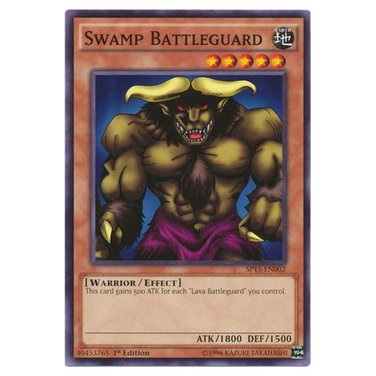 Yu-Gi-Oh! - Star Pack ARC-V - Swamp Battleguard (Common) SP15-EN002