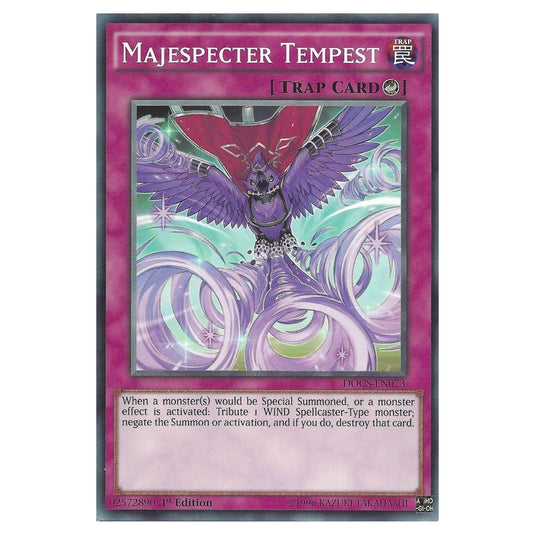 Yu-Gi-Oh! - Dimension of Chaos - Majespecter Tempest (Common) DOCS-EN073