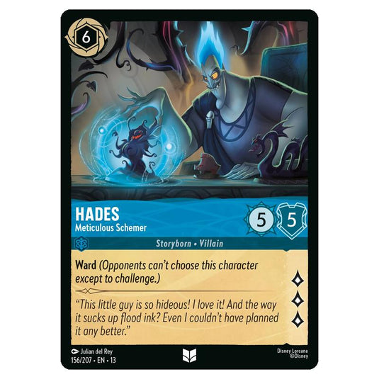 Lorcana - Attack of the Vine - Hades - Meticulous Schemer (Uncommon) - 156/207