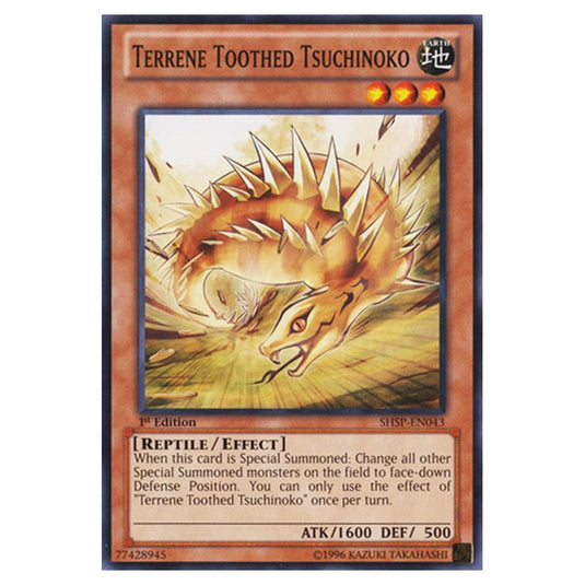 Yu-Gi-Oh! - Shadow Specters - Terrene Toothed Tsuchinoko (Common) SHSP-EN043