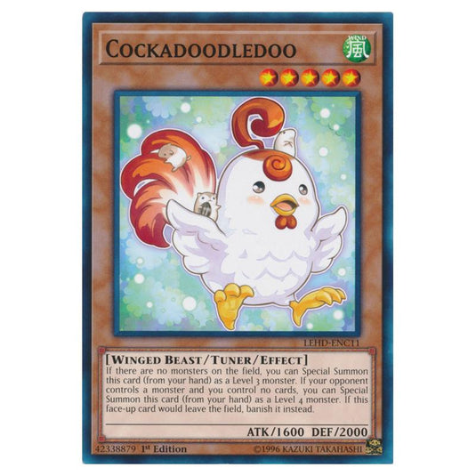 Yu-Gi-Oh! - Legendary Hero Decks - Cockadoodledoo (Common) LEHD-ENC11