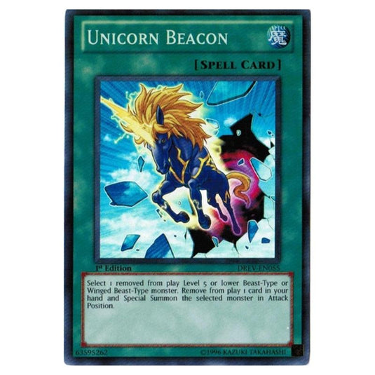 Yu-Gi-Oh! - Duelist Revolution - Unicorn Beacon (Super Rare) DREV-EN055