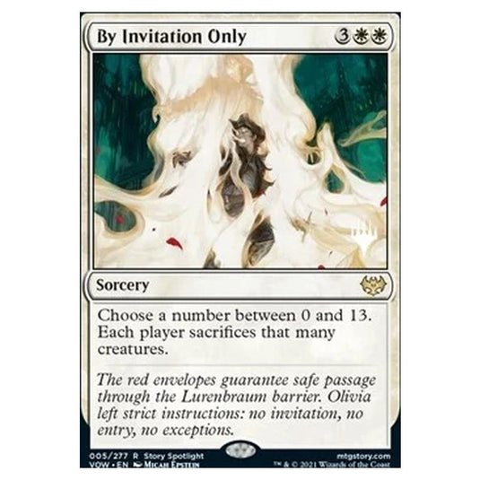Magic The Gathering - Innistrad: Crimson Vow Promos - By Invitation Only - 005/277