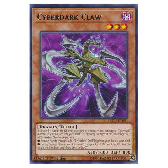 Yu-Gi-Oh! - Legendary Duelists - Cyberdark Claw (Rare) LEDU-EN023
