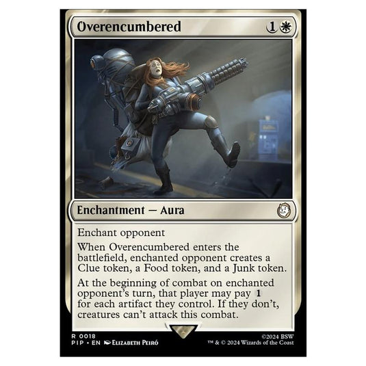 Magic The Gathering - Universes Beyond - Fallout - Overencumbered - 0018