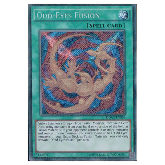 Yu-Gi-Oh! - Dimension of Chaos - Odd-Eyes Fusion (Secret Rare) DOCS-EN063