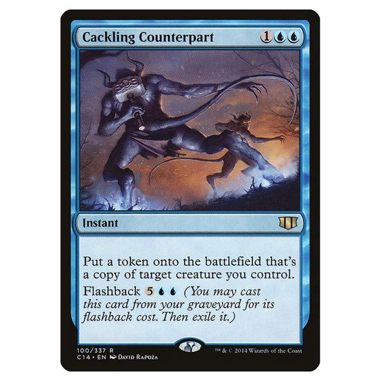 Magic The Gathering - Commander 2014 - Cackling Counterpart - 100