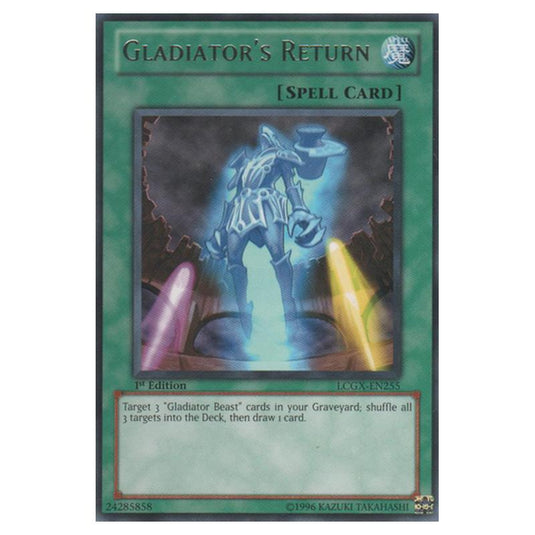Yu-Gi-Oh! - Legendary Collection 2 - The Duel Academy Years Mega Pack - Gladiator's Return (Rare) LCGX-EN255
