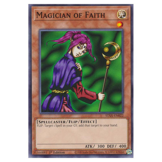 Yu-Gi-Oh! - 2-Player Starter Set - Magician of Faith (Common) STAX-EN022