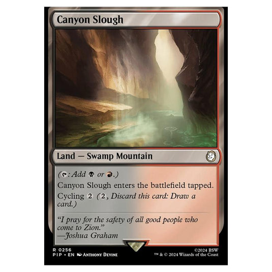 Magic The Gathering - Universes Beyond - Fallout - Canyon Slough - 0256