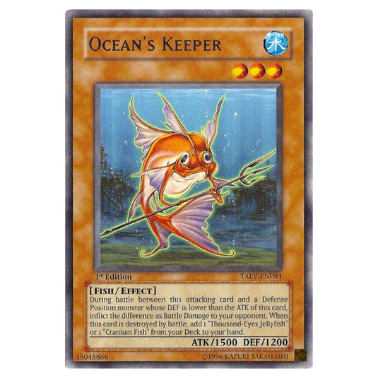 Yu-Gi-Oh! - Tactical Evolution - Ocean's Keeper (Rare) TAEV-EN081