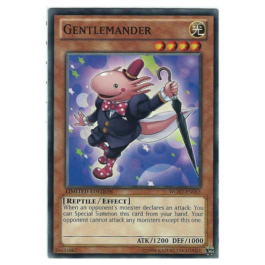 Yu-Gi-Oh! - War of the Giants Reinforcements - Gentlemander (Common) WGRT-EN063