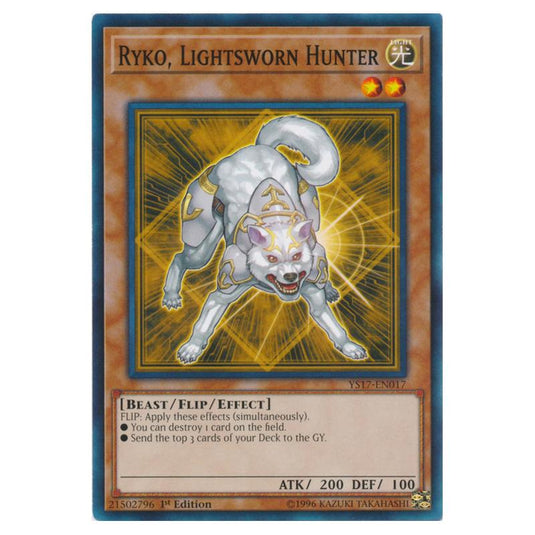 Yu-Gi-Oh! - Starter Deck - Link Strike - Ryko, Lightsworn Hunter (Common) YS17-EN017