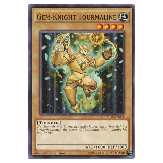 Yu-Gi-Oh! - Star Pack ARC-V - Gem-Knight Tourmaline (Common) SP15-EN001