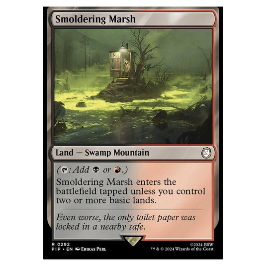 Magic The Gathering - Universes Beyond - Fallout - Smoldering Marsh - 0292