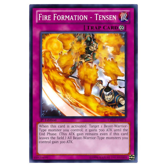 Yu-Gi-Oh! - Cosmo Blazer - Fire Formation - Tensen (Common) CBLZ-EN071