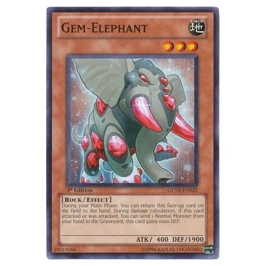 Yu-Gi-Oh! - Generation Force - Gem-Elephant (Common) GENF-EN025