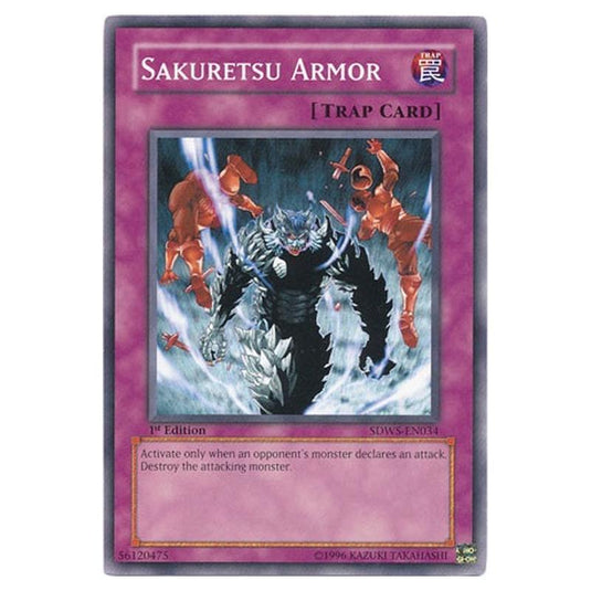 Yu-Gi-Oh! - Warriors' Strike Structure Deck - Sakuretsu Armor (Common) SDWS-EN034