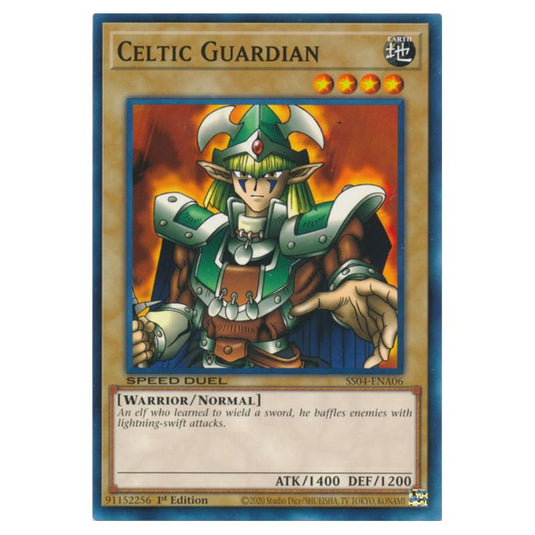 Yu-Gi-Oh! - Speed Duel Starter Decks - Match of the Millennium - Celtic Guardian (Common) SS04-ENA06
