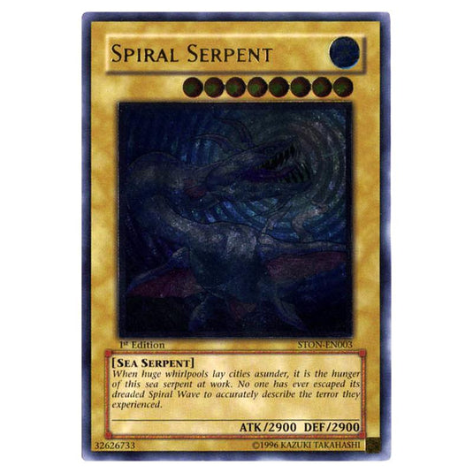 Yu-Gi-Oh! - Strike of Neos - Spiral Serpent (Ultimate Rare) STON-EN003