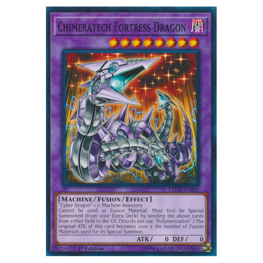 Yu-Gi-Oh! - Legendary Dragon Decks - Chimeratech Fortress Dragon (Common) LEDD-ENB28