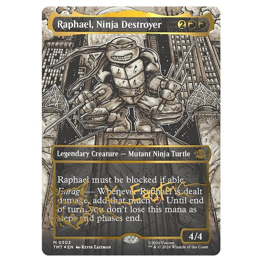 Magic The Gathering - Teenage Mutant Ninja Turtles - Raphael, Ninja Destroyer - 0303