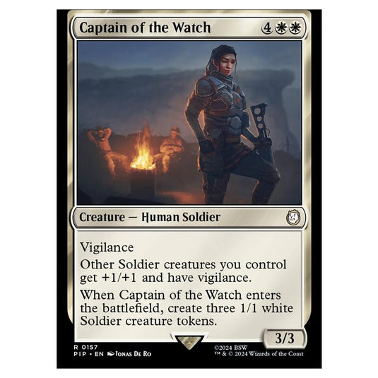 Magic The Gathering - Universes Beyond - Fallout - Captain of the Watch - 0157