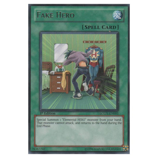 Yu-Gi-Oh! - Legendary Collection 2 - The Duel Academy Years Mega Pack - Fake Hero (Rare) LCGX-EN093