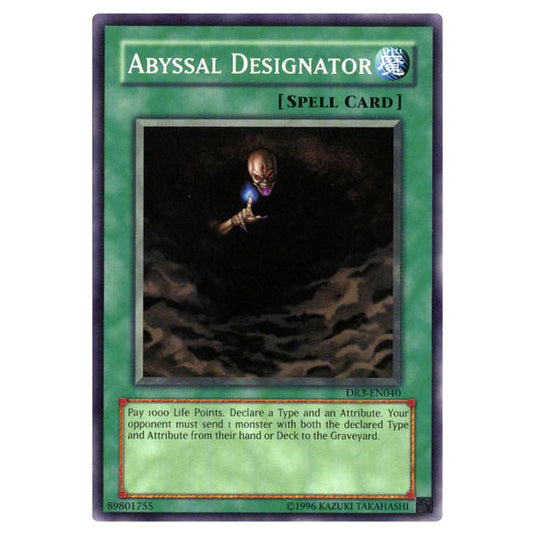 Yu-Gi-Oh! - Dark Revelation Volume 3 - Abyssal Designator (Common) DR3-EN040