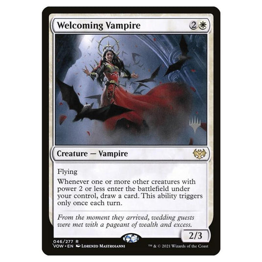 Magic The Gathering - Innistrad: Crimson Vow Promos - Welcoming Vampire - 046/277