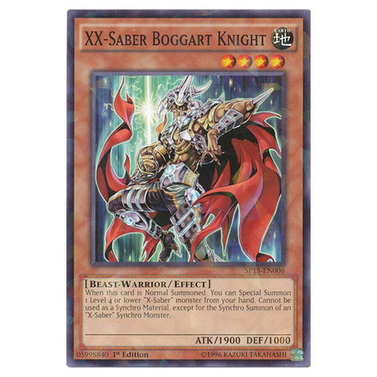 Yu-Gi-Oh! - Star Pack ARC-V - XX-Saber Boggart Knight (Shatterfoil Rare) SP15-EN006