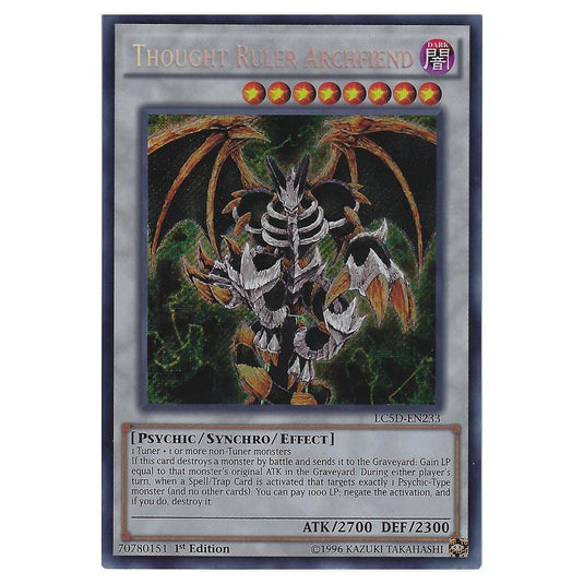 Yu-Gi-Oh! - Legendary Collection 5D's Mega Pack - Thought Ruler Archfiend (Secret Rare) LC5D-EN233