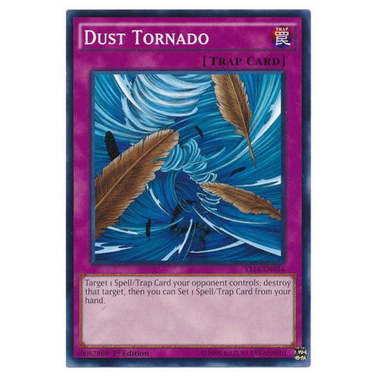 Yu-Gi-Oh! - Super Starter - Space-Time Showdown - Dust Tornado (Common) YS14-EN034