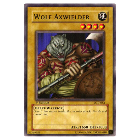 Yu-Gi-Oh! - Legacy of Darkness - Wolf Axwielder (Common) LOD-052