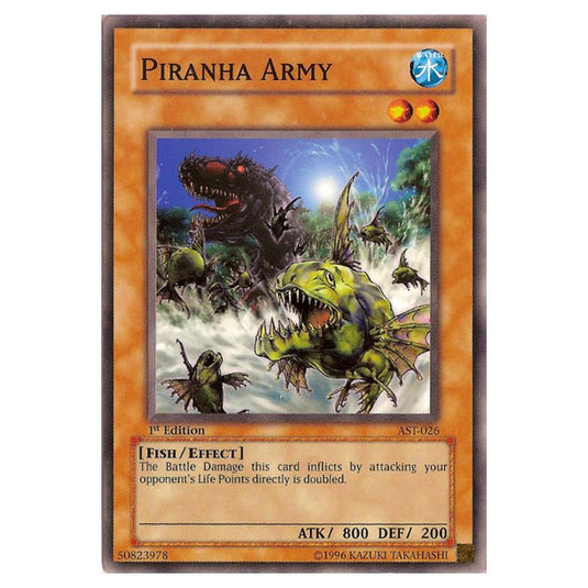 Yu-Gi-Oh! - Ancient Sanctuary - Piranha Army (Common) AST-026