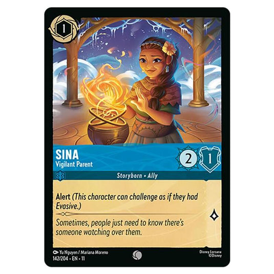Lorcana - Winterspell - Sina - Vigilant Parent (Common) - 142/204