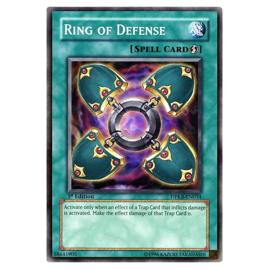 Yu-Gi-Oh! - Duelist Pack - Kaiba - Ring of Defense (Common) DPKB-EN034