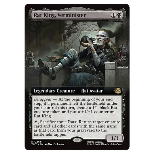 Magic The Gathering - Teenage Mutant Ninja Turtles - Rat King, Verminister - 0266