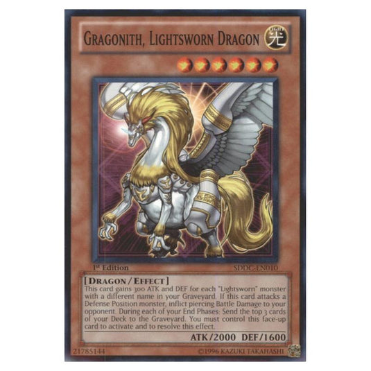 Yu-Gi-Oh! - Dragons Collide Structure Deck - Gragonith, Lightsworn Dragon (Common) SDDC-EN010